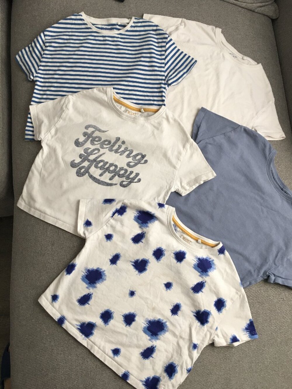Next Direct Short Sleeved Shirt 5-pack 6T